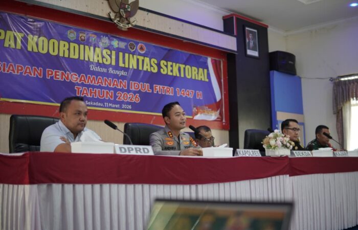 Polres Sekadau Matangkan Pengamanan Idul Fitri 1447 H, Operasi Ketupat Kapuas 2026 Siap Digelar
