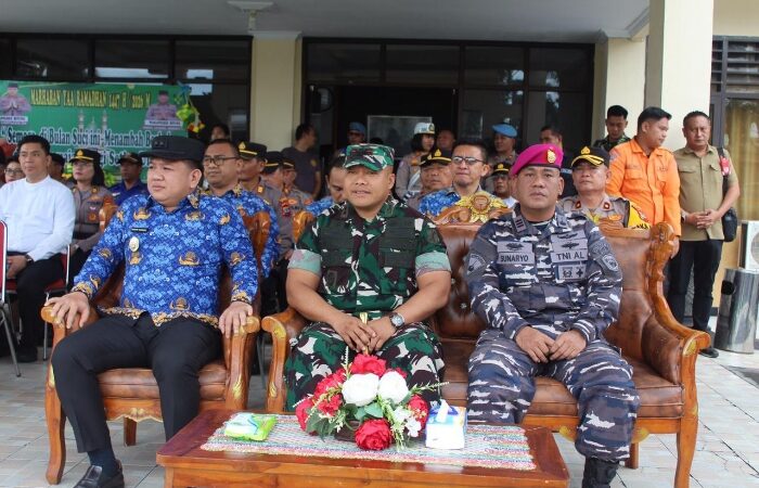 Siap Amankan Idul Fitri 1447 H, Dandim 1310/Bitung Hadiri Apel Gelar Pasukan Operasi Ketupat 2026
