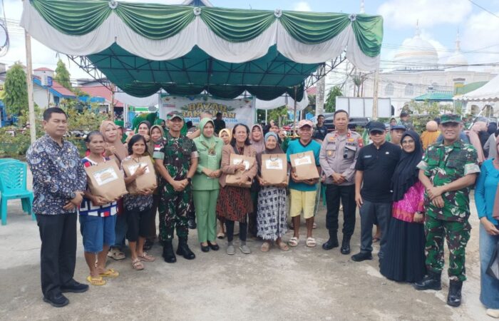 Jelang Idul Fitri, Dandim 1208/Sambas Ikuti Vicon Bazar Murah TNI Bersama Panglima TNI