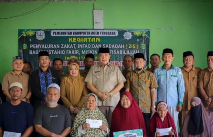 Baitul Mal Agara Salurkan ZIS Senilai Rp 1 Miliyar untuk 2.780 Orang, Bupati Jangan Ada Potongan