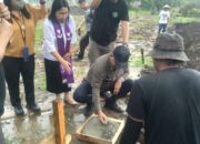 Perkuat Ekonomi Kerakyatan, Dandim 1310/Bitung Dukung Pembangunan Gedung KDKMP Desa Paslaten