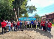 Dukung Konektivitas Wilayah, Dandim 1310/Bitung Hadiri Ground Breaking Jembatan Perintis Garuda Tahap III & IV di Minut