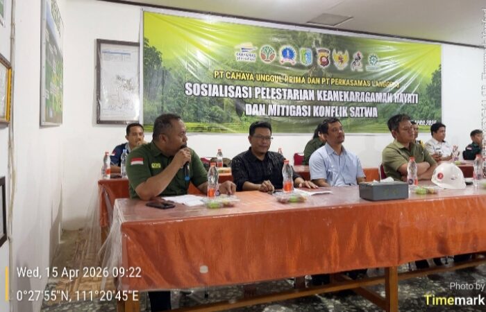 Jaga Keanekaragaman Hayati, BKSDA Libatkan Desa dan Perusahaan di Sintang