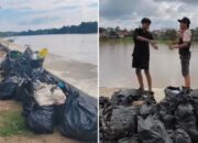 Remaja Bowara Grup Bersihkan Barau Ladang, Ketua DPRD Sintang Indra Subekti Siap Dukung dengan APD