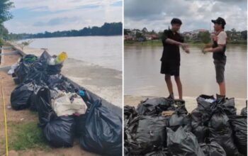 Remaja Bowara Grup Bersihkan Barau Ladang, Ketua DPRD Sintang Indra Subekti Siap Dukung dengan APD