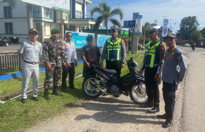 Penertiban Knalpot Brong di Sekadau, Satlantas Polres Edukasi Pengendara Secara Humanis