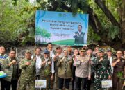 Dukung Program Pemerintah Dalam Pengelolaan Hasil Hutan, Dandim 1310/Bitung Dampingi Pangdam XIII/Merdeka Pada Kunjungan Kerja Menteri Kehutanan RI di Minahasa Utara