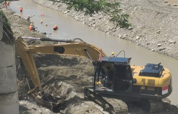 Diduga Proyek Pembangunan Bronjong di Aceh Tenggara Gunakan Material Ilegal