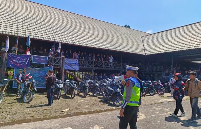 Sunmori 12 Komunitas Motor di Sekadau, Polisi Ajak Bikers Jadi Teladan di Jalan Raya