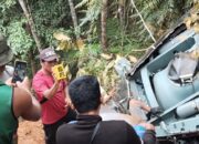 Polri Kawal Olah TKP dan Investigasi Kecelakaan Helikopter PK-CFX di Nanga Taman
