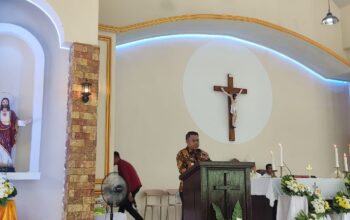 Peresmian Gereja Katolik Santo Paulus Meragun Sekadau, Bupati Aron Tekankan Kerukunan Umat