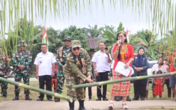 KASITER KASREM 121/ABW HADIRI PEMBUKAAN TMMD REGTAS KE-128 TA. 2026 KODIM 1204/SANGGAU