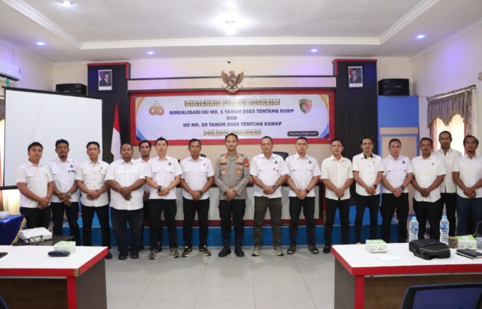 Buka Binteknis Reskrim, Ini Pesan dan Arahan Kapolres Sekadau AKBP Andhika