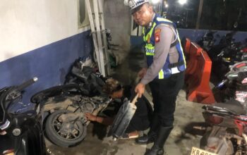 Razia Knalpot Brong di Malam Minggu, Satlantas Polres Sekadau Tindak 12 Pelanggar