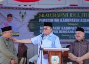 Pemkab Agara Gelar Halal Bihalal Bersama Warga Terdampak Bencana
