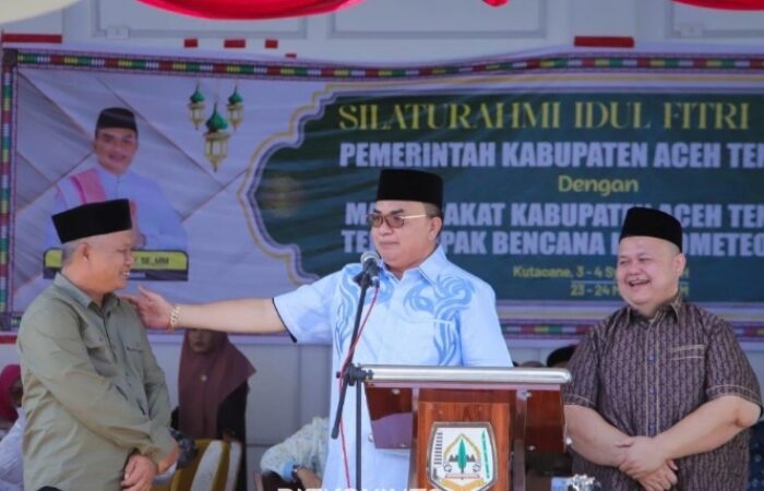 Pemkab Agara Gelar Halal Bihalal Bersama Warga Terdampak Bencana