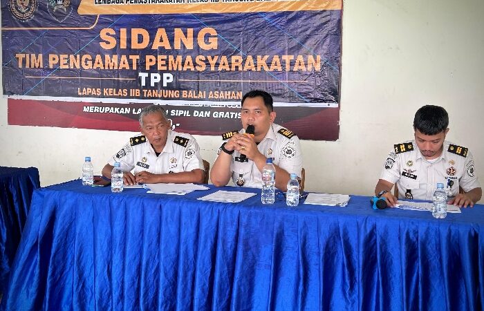 Sidang TPP Lapas Tanjung Balai Asahan: Wujud Nyata Pembinaan Berbasis Integritas dan Objektivitas