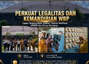 Perkuat Legalitas dan Kemandirian WBP, Lapas Tanjung Balai Asahan Terima Verifikasi UMKM