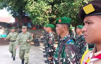 Tutup Kegiatan Persami KKRI TA 2026, Dandim 1310/Bitung Ajak Para Kadet Jadi Duta Teladan Masyarakat