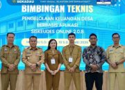 Bupati Sekadau Aron SH Buka Bimtek Siskeudes Online 2.0.8 TA 2026 untuk Tingkatkan Transparansi Keuangan Desa